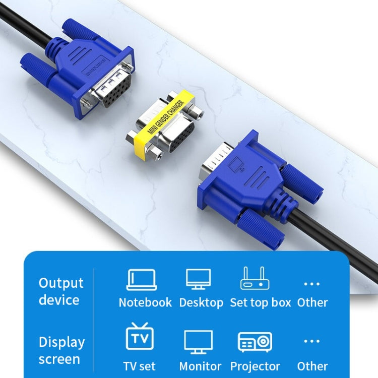 VGA 15Pin Male to VGA 15Pin Male adapter, VGA Male to Male