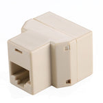 RJ45 1x2 Ethernet Connector Splitter, RJ45 Female to 2 Female