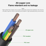 High Quality 3 Prong Style UK Notebook AC Power Cord, Length: 1.5m, 3 Prong Style UK Plug, Length: 1.5m