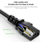 3 Prong Style AC Power Cord with 304 Switch, Length: 1.2m, EU Plug with 304 Switch, 1.2m, US Plug with 304 Switch, 1.2m