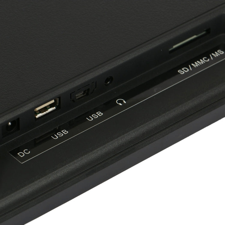 14 inch LED Display Multi-media Digital Photo Frame with Holder & Music & Movie Player, Support USB / SD / MS / MMC Card Input