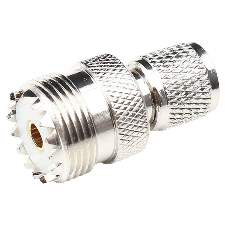 UHFメスからミニUHFオスコネクター、UHFメスからUHFオス