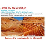 H9 4K Ultra HD1080P 12MP 2 inch LCD Screen WiFi Sports Camera, 170 Degrees Wide Angle Lens, 30m Waterproof, H9 4K (Black)