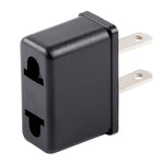 US & EU & AU Plug to US Plug AC Wall Universal Travel Power Socket Plug Adaptor, US & EU & AU to US Plug