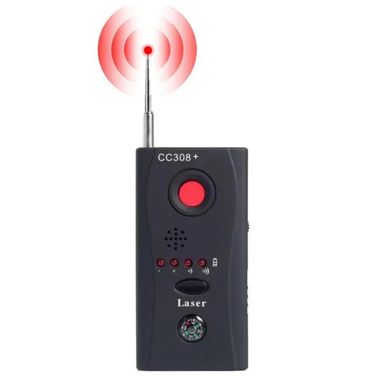 CC308+ كاشف متعدد كامل النطاق لجميع الاتجاهات لكاميرات صغيرة مخفية / عدسة IP / GSM / كاشف إشارة RF، كاشف CC308+