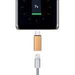 8 Pin Female to USB-C / Type-C Male Metal Shell Adapter