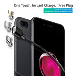 M11 3A USB to Micro USB Nylon Braided Magnetic Data Cable, Cable Length: 1m, Micro USB