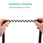 ZS0095 For Sennheiser HD25 / HD560 / HD540 / HD430 / HD250 Earphone Spring Cable, Cable Length: 1.5m-5m, ZS0095