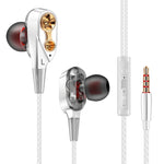 QKZ CK8 HiFi In-ear Four Unit Sports Music Headphones