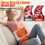 Hailicare Rechargeable Massage Inflatable Belt Warm Electric Heating Belt Without Cloth Bag, Protection Belt