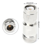 TNC Male to N Type Female Jack Screws Coaxial Adapter for Wifi Connection of Router Connector