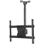 32-65 inch Universal Height & Angle Adjustable Single Screen TV Wall-mounted Ceiling Dual-use Bracket, Retractable Range: 0.5-2m, 32-65 inch