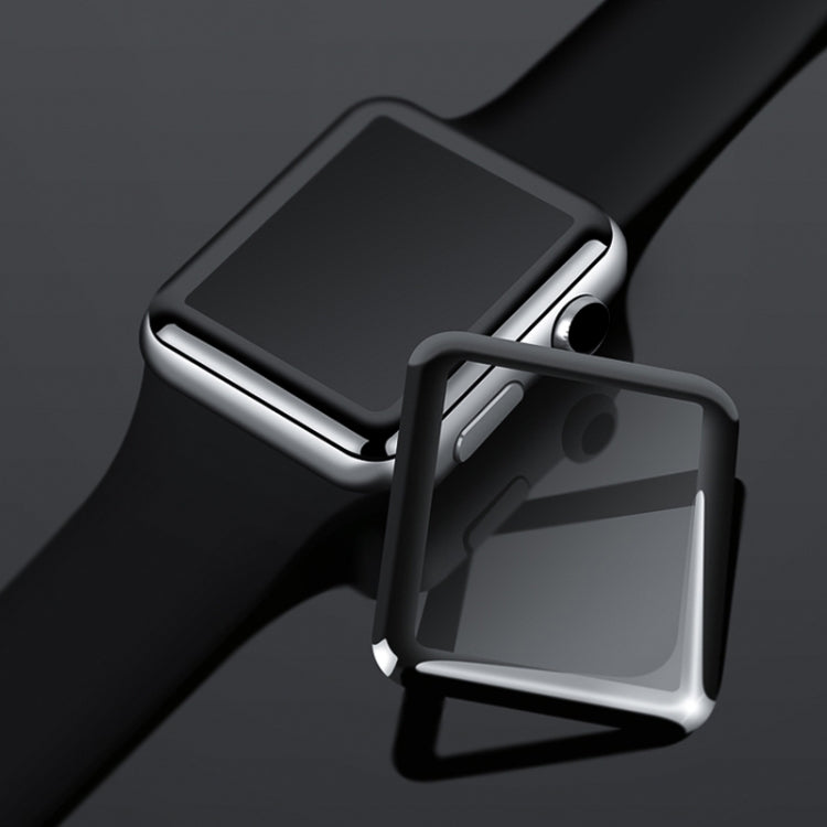2pcs mocolo 0.33mm 9H 3D Round Edge Tempered Glass Film, Apple Watch Series 3 38mm, Apple Watch Series 3 40mm, Apple Watch Series 4 42mm, Apple Watch Series 4 44mm