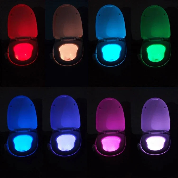 YouOKLight Motion Activated Toilet Nightlight, LED Toilet Light Bathroom Washroom