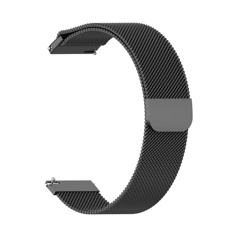 18mm Milan Stainless Steel Mesh Watch Band, Black, Gray, Rose Gold, Colorful, Pink, Gold, Champagne Gold, Silver, Starlight