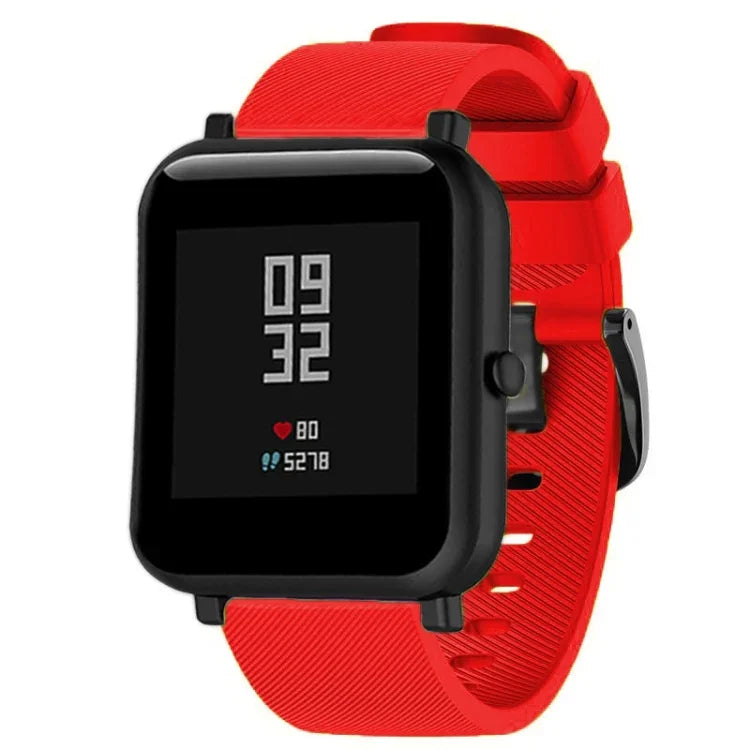 20mm For Huami Amazfit GTS / Samsung Galaxy Watch Active 2 / Gear Sport Silicone Strap