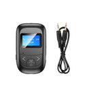 T14 2 in 1 Bluetooth Adapter Car Hands-free Call Bluetooth Receiver Transmitter with LCD Digital Display, T14