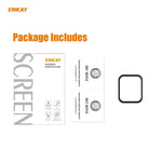 ENKAY Hat-Prince 0.2mm 9H Surface Hardness 3D Explosion-proof Aluminum Alloy Edge Full Screen Tempered Glass Screen Film, For Apple Watch 6/5/4/SE 40mm, For Apple Watch 6/5/4/SE 44mm