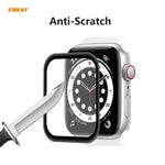 10 PCS For Apple Watch Series 6/5/4/SE 40mm ENKAY Hat-Prince 3D Full Screen PET Curved Hot Bending HD Screen Protector Film, For Apple Watch Series 6/5/4/SE 40mm