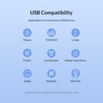 ORICO TWU3-7A-BK 7-Port USB 3.0 HUB, TWU3-7A