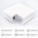PD-96W 96W PD USB-C / Type-C Laptop Power Adapter for MacBook Pro 16 inch (A2141), EU Plug, US Plug, UK Plug, AU Plug