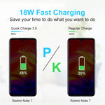 LZ-023 18W  QC3.0 USB Portable Travel Charger + 3A USB toType-C Data Cable, US Plug, Type-C Data Cable, US Plug
