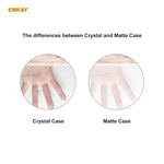 ENKAY 3 in 1 Crystal Laptop Protective Case + EU Version TPU Keyboard Film + Anti-dust Plugs Set for MacBook Pro 13.3 inch A2251 & A2289 & A2338 (with Touch Bar), For MacBook Pro 13.3 inch A2251 (with Touch Bar)