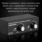 B050  Passive Speaker Volume Adjustment Controller,  Left And Right Channel Independent Volume Adjustment, 150W Per Channel, B050