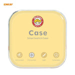 ENKAY Hat-prince Full Coverage TPU Case + Tempered Glass Protector for Apple Watch Series 6 / 5 / 4 / SE 44mm, For Apple Watch Series 6 / 5 / 4 / SE 44mm