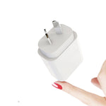 20W PD 3.0 Travel Fast Charger Power Adapter with USB-C / Type-C to Type-C Fast Charge Data Cable, AU Plug, 1m, 2m