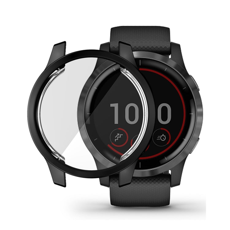 For Garmin Venu 2 45mm / Vivoactive 4 45mm ENKAY Hat-Prince Full Coverage Electroplate TPU Soft Case
