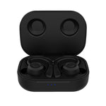 T20 TWS Bluetooth Hooks Wireless Sports Headphones with Charging Box IPX6 Waterproof Noise-cancelling Earphones