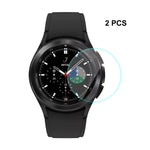For Samsung Galaxy Watch4 Classic 42mm ENKAY Hat-Prince 0.2mm 9H 2.15D Curved Edge Tempered Glass Screen Protector Watch Film, 1 PCS, 2 PCS, 5 PCS, 10 PCS
