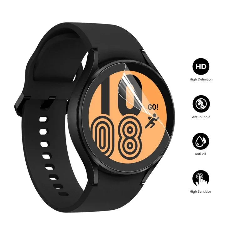 For Samsung Galaxy Watch4 40mm ENKAY Hat-Prince Full Screen Coverage Without Warping Edge TPU Soft Film, 1 PC, 2 PCS