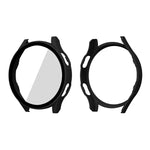 ENKAY Hat-Prince Full Coverage PC Frame + Tempered Glass Protector Composite Case for Samsung Galaxy Watch4 40mm