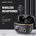 PRO100 TWS Bluetooth 5.2 Noise Canceling Waterproof Earphones 9D Stereo Sports Headphone with Charging Case