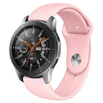 Monochrome Silicone Strap for Apply Samsung Galaxy Watch Active 20mm