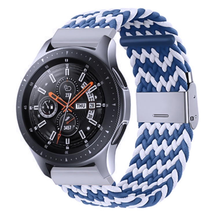 Nylon Braided Metal Buckle Strap for Galaxy Watch 4 20mm, 20mm