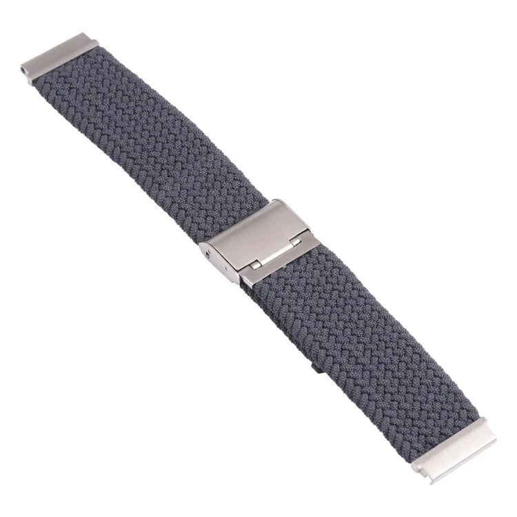 Nylon Braided Metal Buckle Strap for Galaxy Watch 4 20mm, 20mm