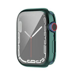 Shockproof TPU Full Protective Shell with Protective Film, For Apple Watch Series 9 / 8 / 7 45mm, For Apple Watch Series 9 / 8 / 7 41mm