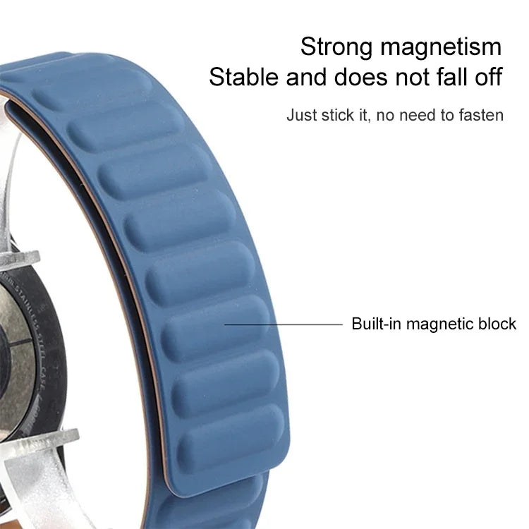 For Samsung Galaxy Gear S3 Silicone Magnetic Watch Band, For Samsung Galaxy Gear S3