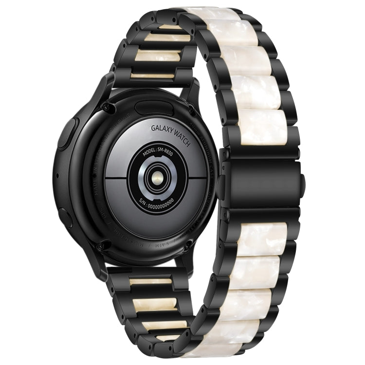 Metal Three Beads + Resin Strap, For Huawei Watch GT 3 46mm / GT Runner, For Huawei Watch GT 3 42mm / Watch GT 2 42mm