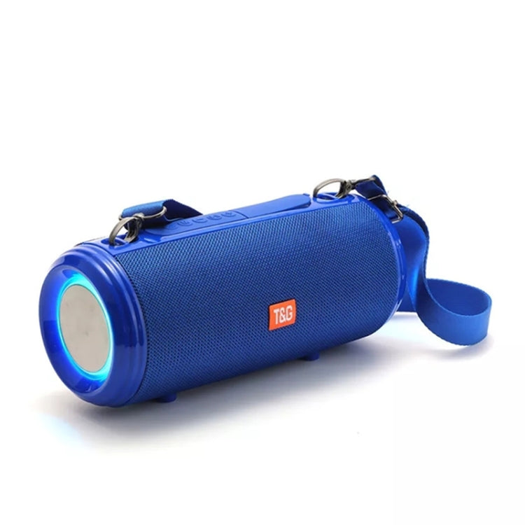 T&G TG537 RGB Light Portable Waterproof Bluetooth Speaker Supports FM / TF Card