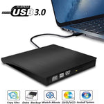 USB 3.0 Brushed External CD / DVD-RW Optical Drive Player, ECD819