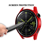 Tempered Glass Film Oil Spray Matte PC Case, For Huawei GT3 42mm, For Huawei GT3 46mm
