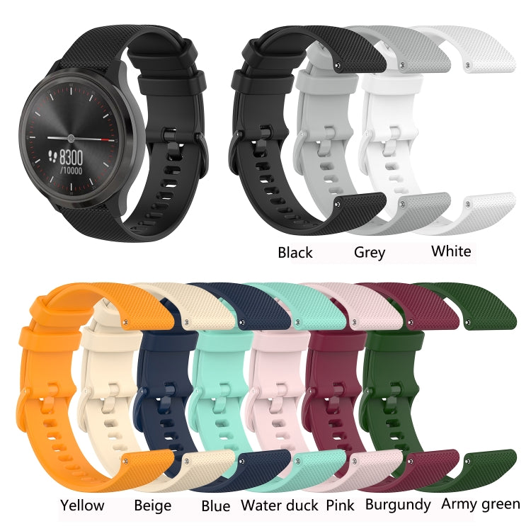 Checkered Silicone Strap, For Honor Magic Watch 2 42mm