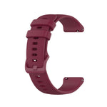 22mm Checkered Silicone Strap, For Huawei Watch GT Runner, For Huawei Watch GT 3 46mm, For Huawei Watch 3, For Huawei Watch 3 Pro