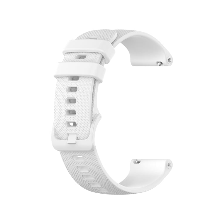 22mm Checkered Silicone Strap, For Huawei Watch GT Runner, For Huawei Watch GT 3 46mm, For Huawei Watch 3, For Huawei Watch 3 Pro