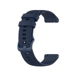 22mm Checkered Silicone Strap, For Huawei Watch GT Runner, For Huawei Watch GT 3 46mm, For Huawei Watch 3, For Huawei Watch 3 Pro