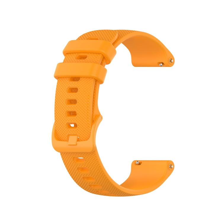 22mm Checkered Silicone Strap, For Huawei Watch GT 2 Pro, For Huawei Watch GT 2e, For Huawei Watch GT 42mm / 46mm, For Huawei Watch GT 2 46mm